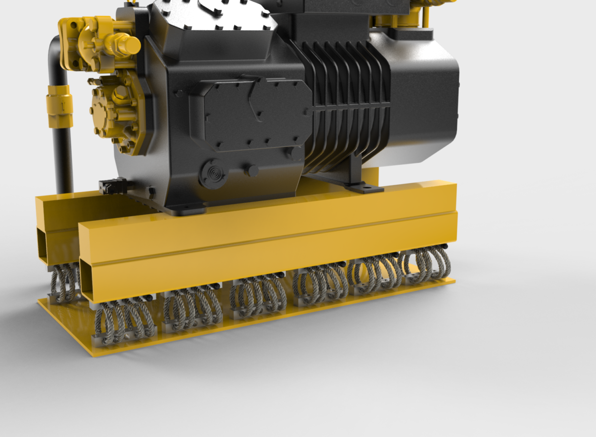 Wire Rope Isolators for Vibration Damping IDC Isolators